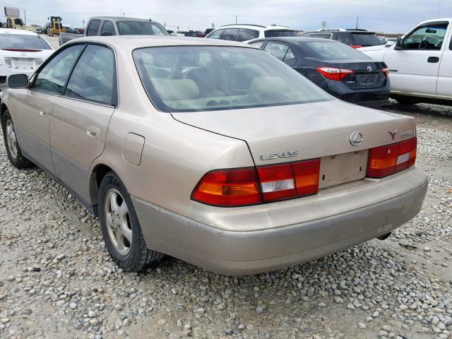 JT8BF28G0X0163065 - 1999 LEXUS ES 300 TAN photo 3