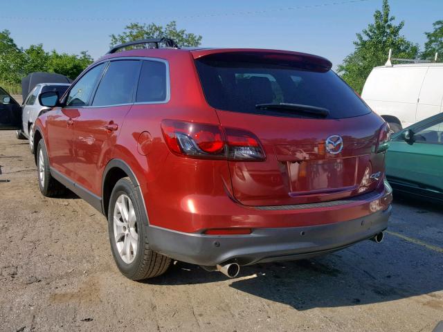 JM3TB2CV5D0412406 - 2013 MAZDA CX-9 TOURI RED photo 3