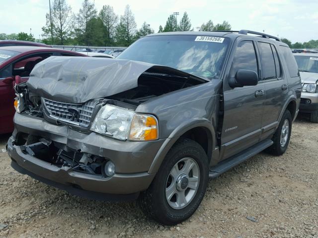 1FMZU75K12ZC71903 - 2002 FORD EXPLORER L BROWN photo 2