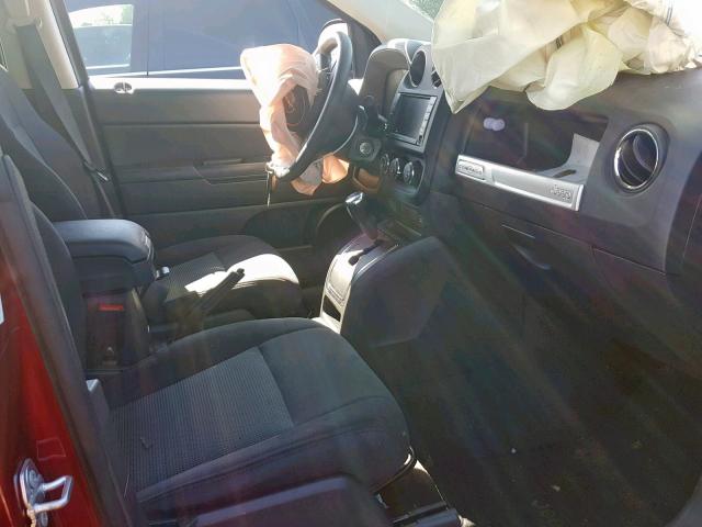 1C4NJDBB8HD168434 - 2017 JEEP COMPASS SP 红色 照片 5