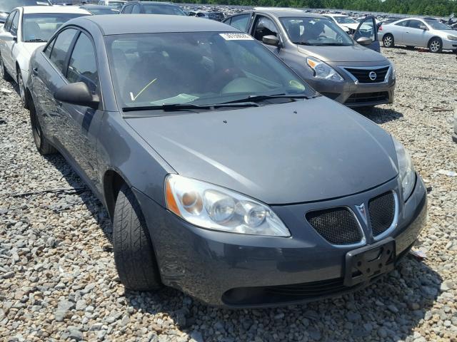 1G2ZF58B674263951 - 2007 PONTIAC G6 VALUE L GRAY photo 1