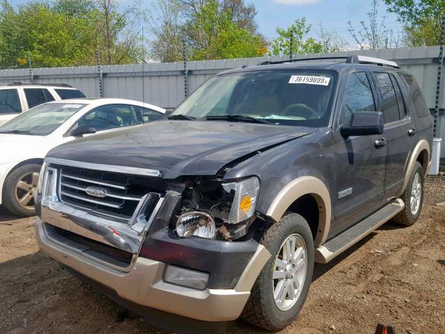 1FMEU74E97UB29491 - 2007 FORD EXPLORER E GRAY photo 2