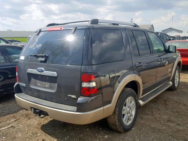 1FMEU74E97UB29491 - 2007 FORD EXPLORER E GRAY photo 4