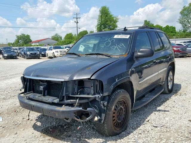 1GKDT13S172220598 - 2007 GMC ENVOY CHARCOAL photo 2