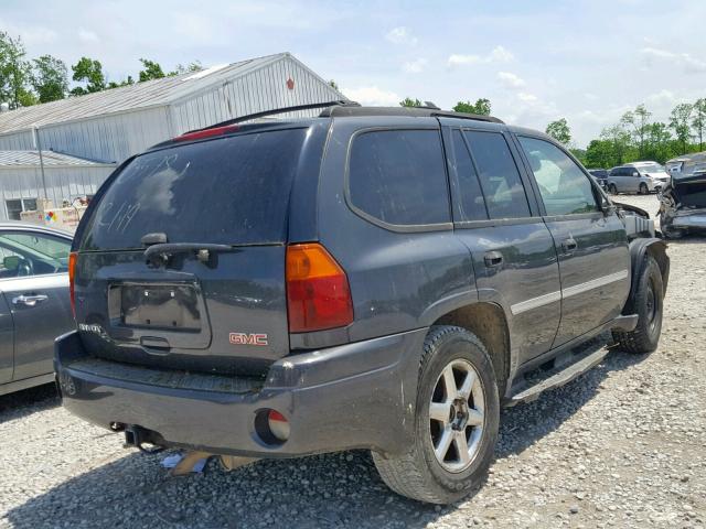 1GKDT13S172220598 - 2007 GMC ENVOY CHARCOAL photo 4