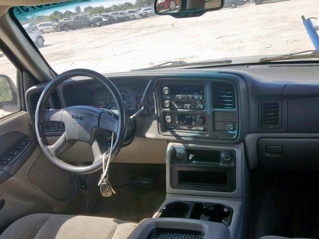 1GKEC13Z93J126082 - 2003 GMC YUKON BEIGE photo 9