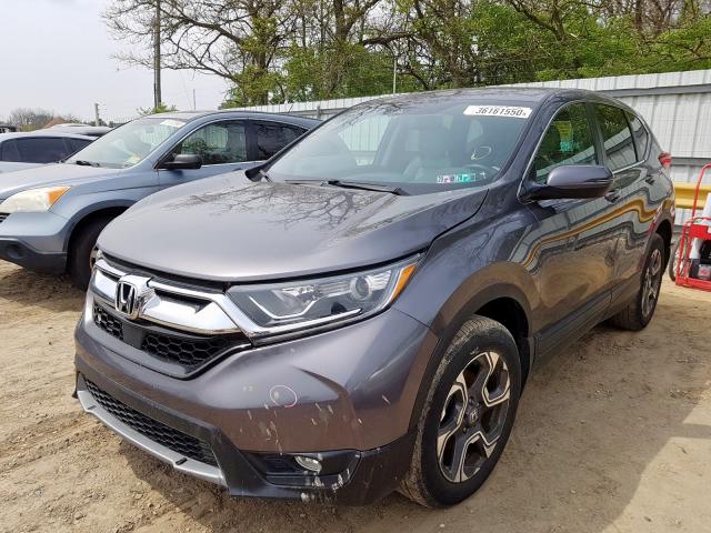 7FARW2H85JE007402 - 2018 HONDA CR-V EXL  photo 2