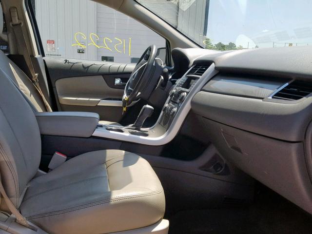 2FMDK3JC2DBA33118 - 2013 FORD EDGE SEL SILVER photo 5