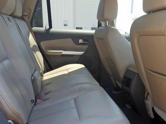 2FMDK3JC2DBA33118 - 2013 FORD EDGE SEL SILVER photo 6