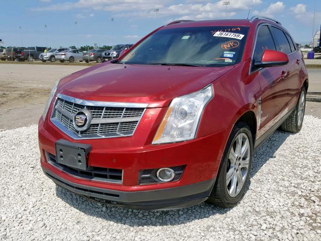 3GYFNBEY9AS546824 - 2010 CADILLAC SRX PERFOR RED photo 2