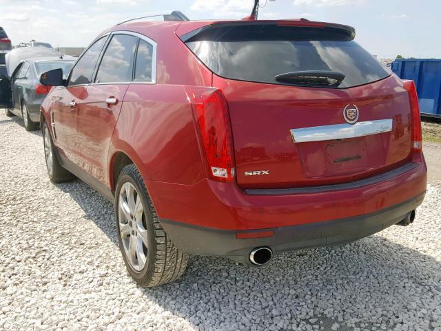 3GYFNBEY9AS546824 - 2010 CADILLAC SRX PERFOR RED photo 3