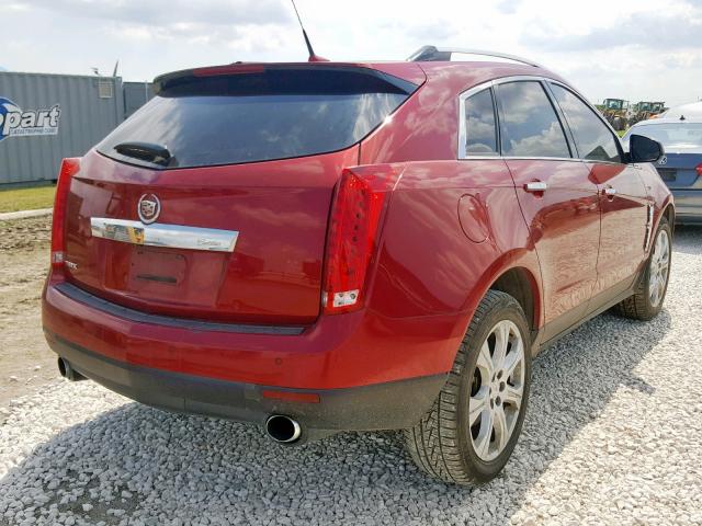 3GYFNBEY9AS546824 - 2010 CADILLAC SRX PERFOR RED photo 4