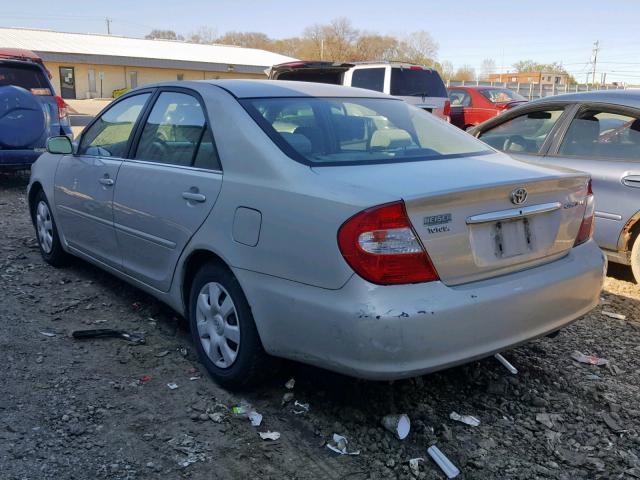 4T1BE32K34U850760 - 2004 TOYOTA CAMRY LE SILVER photo 3