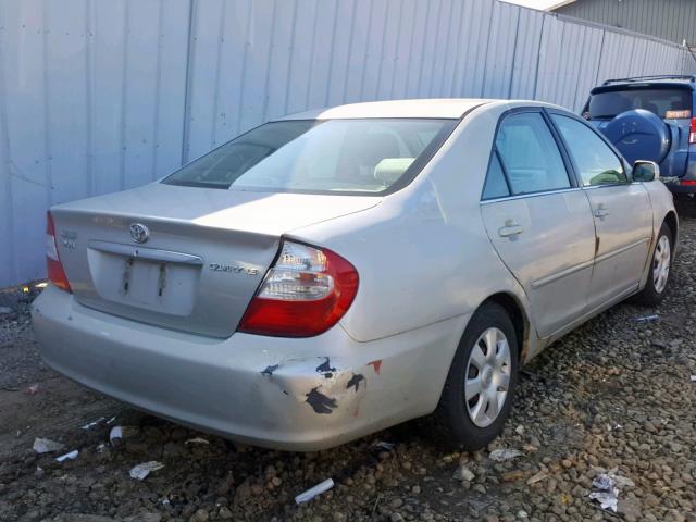 4T1BE32K34U850760 - 2004 TOYOTA CAMRY LE SILVER photo 4