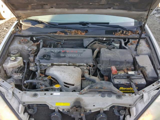 4T1BE32K34U850760 - 2004 TOYOTA CAMRY LE SILVER photo 7