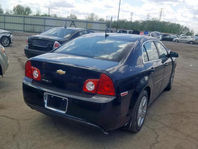 1G1ZC5E18BF350451 - 2011 CHEVROLET MALIBU 1LT 黑色 照片 4