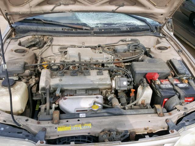 1NXBB02EXVZ608583 - 1997 TOYOTA COROLLA DX BEIGE photo 7