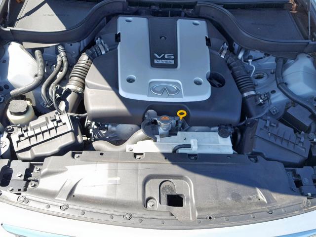 JN1CV6AP5DM718481 - 2013 INFINITI G37 BASE SILVER photo 7