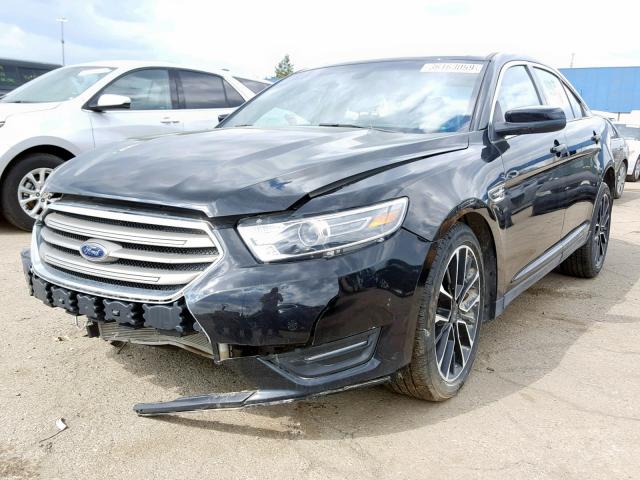 1FAHP2H8XKG106556 - 2019 FORD TAURUS SEL BLACK photo 2