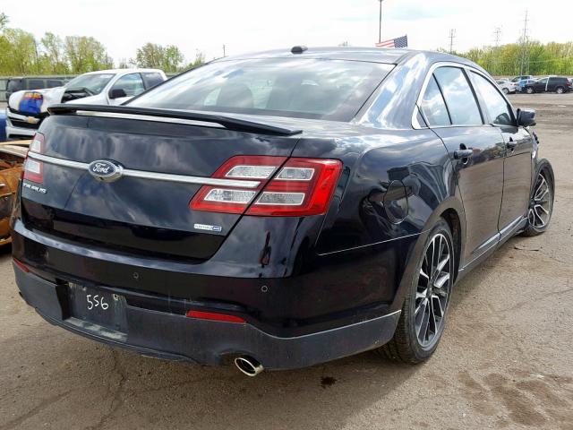 1FAHP2H8XKG106556 - 2019 FORD TAURUS SEL BLACK photo 4