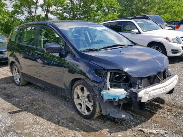 JM1CR2W35A0372242 - 2010 MAZDA 5 BLACK photo 1