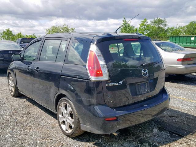 JM1CR2W35A0372242 - 2010 MAZDA 5 BLACK photo 3