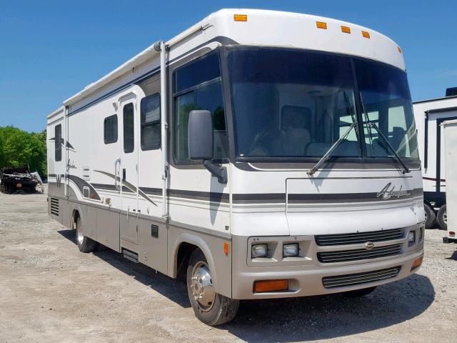 1FCNF53S110A16417 - 2001 WINNEBAGO ADVENTURER WHITE photo 1