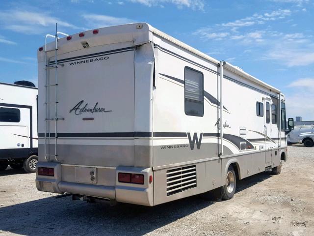 1FCNF53S110A16417 - 2001 WINNEBAGO ADVENTURER WHITE photo 4