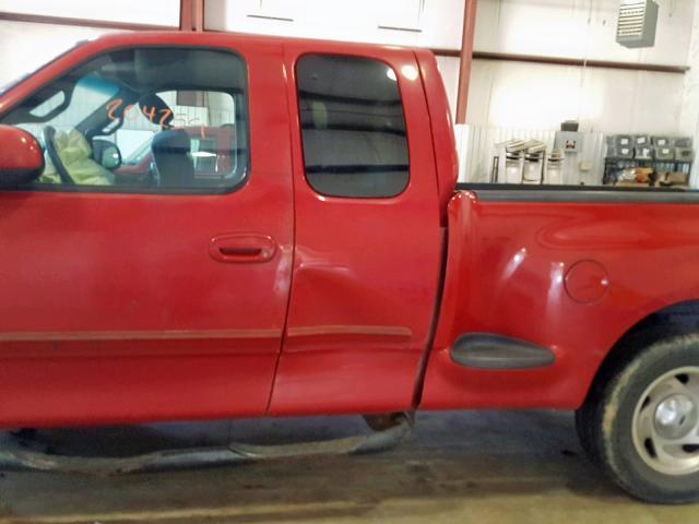 1FTRX17242KC53281 - 2002 FORD F150 RED photo 9