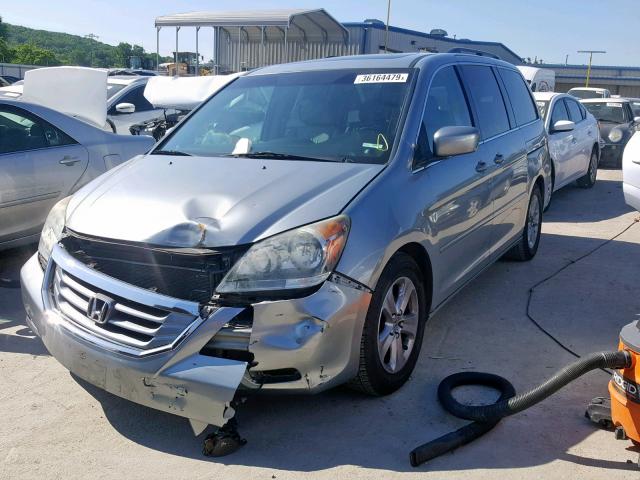 5FNRL38938B114882 - 2008 HONDA ODYSSEY TO SILVER photo 2