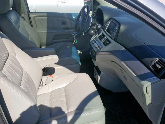 5FNRL38938B114882 - 2008 HONDA ODYSSEY TO SILVER photo 5