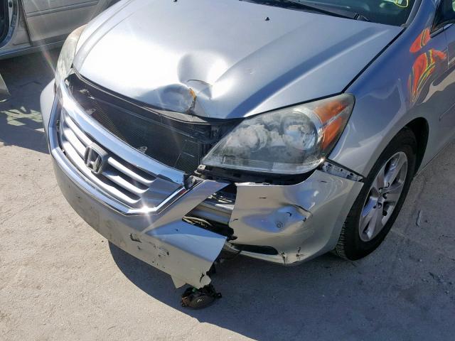 5FNRL38938B114882 - 2008 HONDA ODYSSEY TO SILVER photo 9