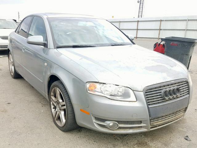 WAUAH78E46A172845 - 2006 AUDI A4 3.2 SILVER photo 1