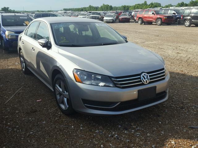 1VWBH7A30CC092777 - 2012 VOLKSWAGEN PASSAT SE SILVER photo 1