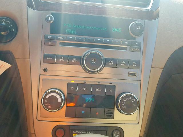 1G1ZE5EB2AF207528 - 2010 CHEVROLET MALIBU LTZ 红色 照片 9