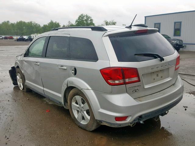 3D4PH1FG3BT568138 - 2011 DODGE JOURNEY MA BLUE photo 3