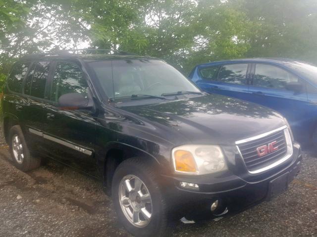 1GKDT13S242242072 - 2004 GMC ENVOY BLACK photo 1