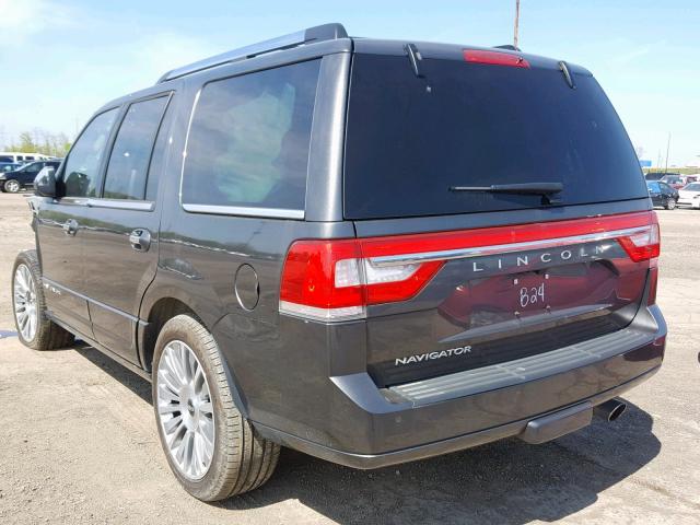 5LMJJ2JT2HEL13824 - 2017 LINCOLN NAVIGATOR 灰色 照片 3