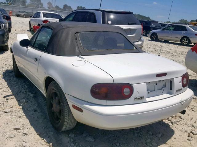 JM1NA3517L0119786 - 1990 MAZDA MX-5 MIATA WHITE photo 3