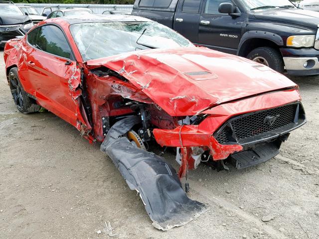 1FA6P8CF8K5120273 - 2019 FORD MUSTANG GT RED photo 1
