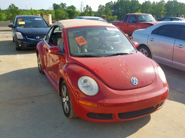3VWPF31Y36M312593 - 2006 VOLKSWAGEN NEW BEETLE Qırmızı foto 1