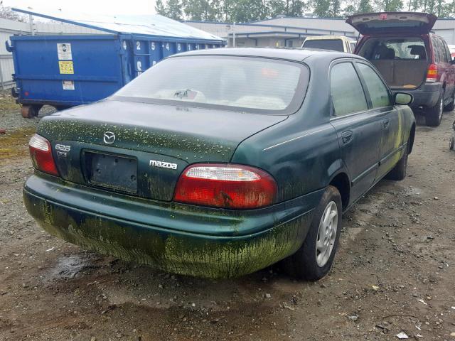 1YVGF22C6Y5112584 - 2000 MAZDA 626 ES GREEN photo 4