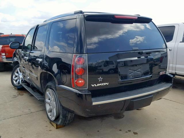 1GKS2EEF0DR304352 - 2013 GMC YUKON DENA BLACK photo 3