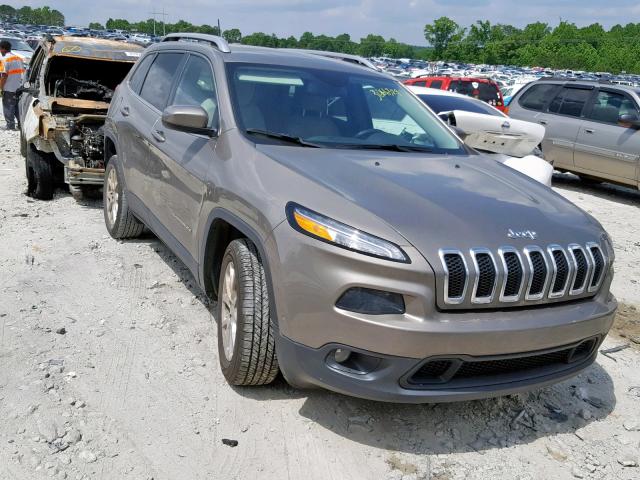 1C4PJLCB7JD604942 - 2018 JEEP CHEROKEE L GRAY photo 1