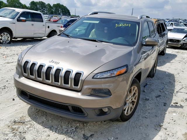 1C4PJLCB7JD604942 - 2018 JEEP CHEROKEE L GRAY photo 2