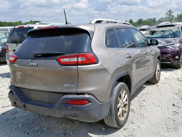 1C4PJLCB7JD604942 - 2018 JEEP CHEROKEE L GRAY photo 4