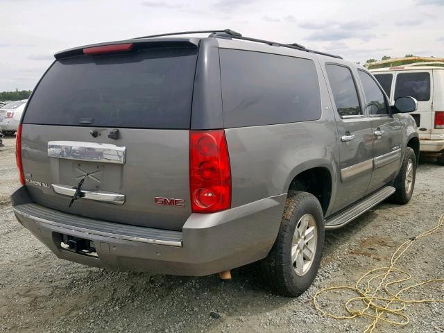 1GKFK16328R109194 - 2008 GMC YUKON XL K SILVER photo 4