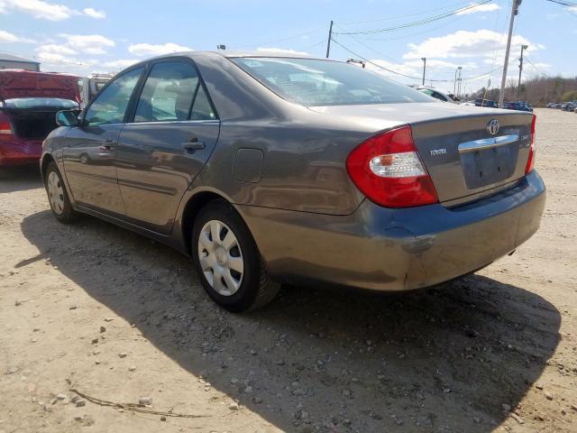 4T1BE32KX2U571710 - 2002 TOYOTA CAMRY LE  photo 3