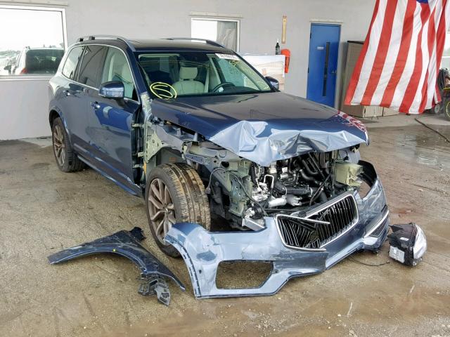 YV4A22PK3J1207766 - 2018 VOLVO XC90 T6 BLUE photo 1