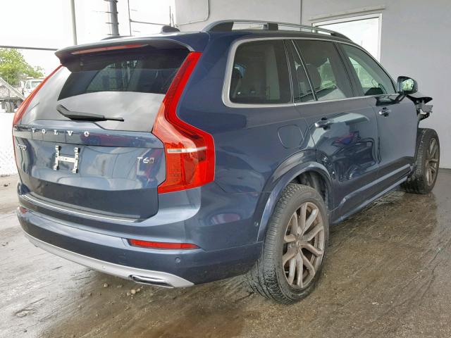 YV4A22PK3J1207766 - 2018 VOLVO XC90 T6 BLUE photo 4